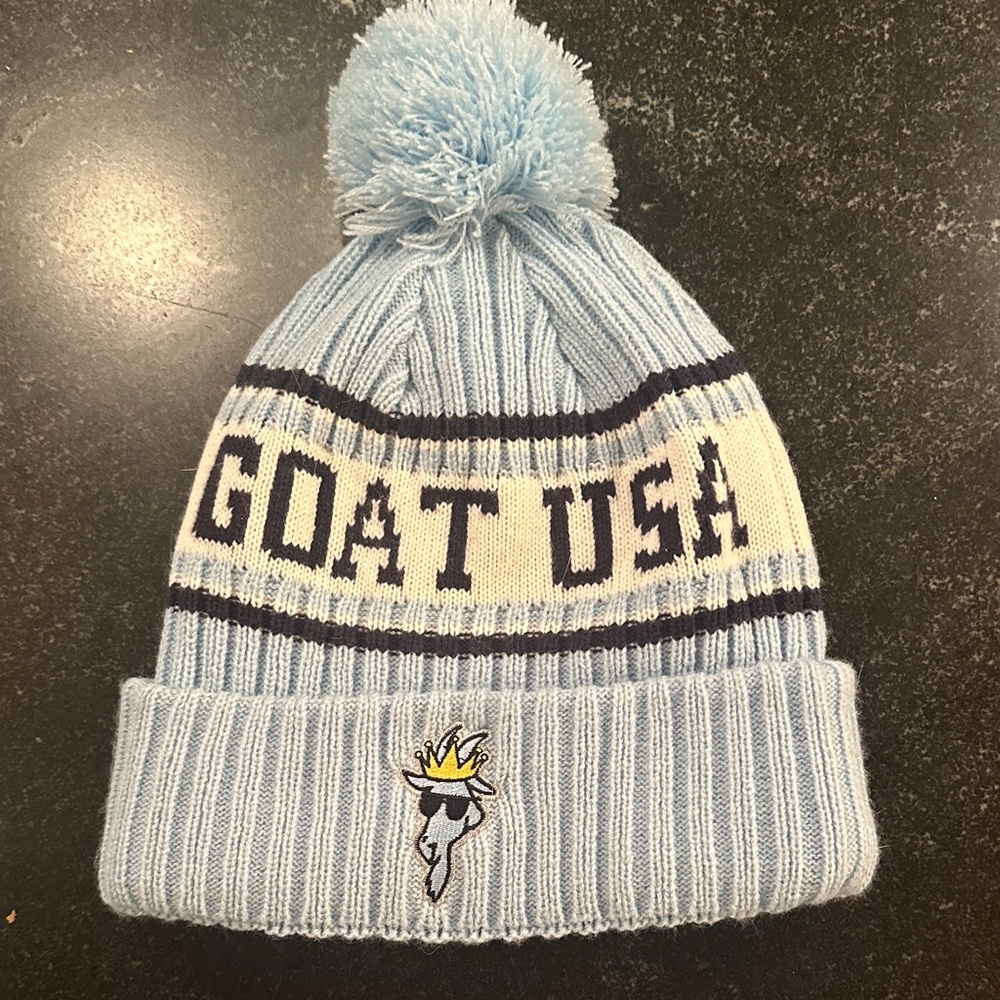 GOAT USA Light Blue Beanie